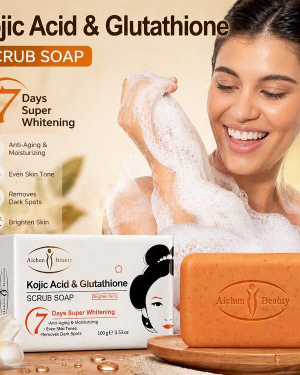 Savon Exfoliant à l’Acide Kojique